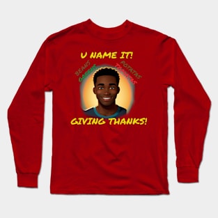 U NAME IT (DAD) Long Sleeve T-Shirt